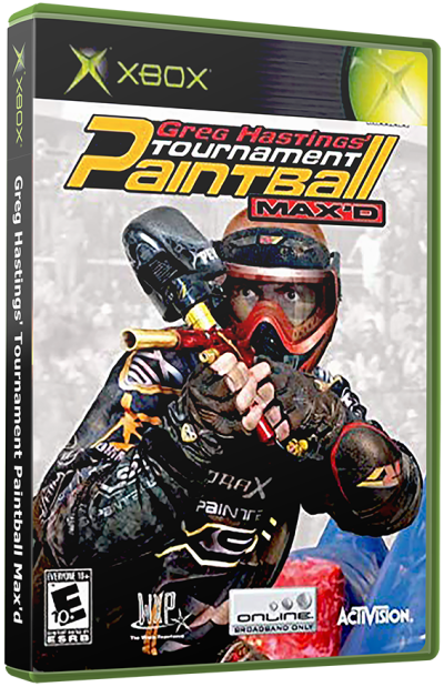 Greg Hastings' Tournament Paintball Max'd (USA)3D boxes